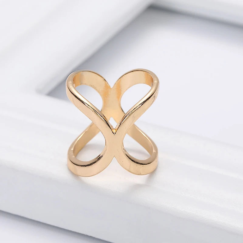1pcs Multi Purpose Fashion Cross Three Ring Scarf Buckle Hollow Simple Scarf Buckle X-shaped Scarf Shawl Buckle 2022 New