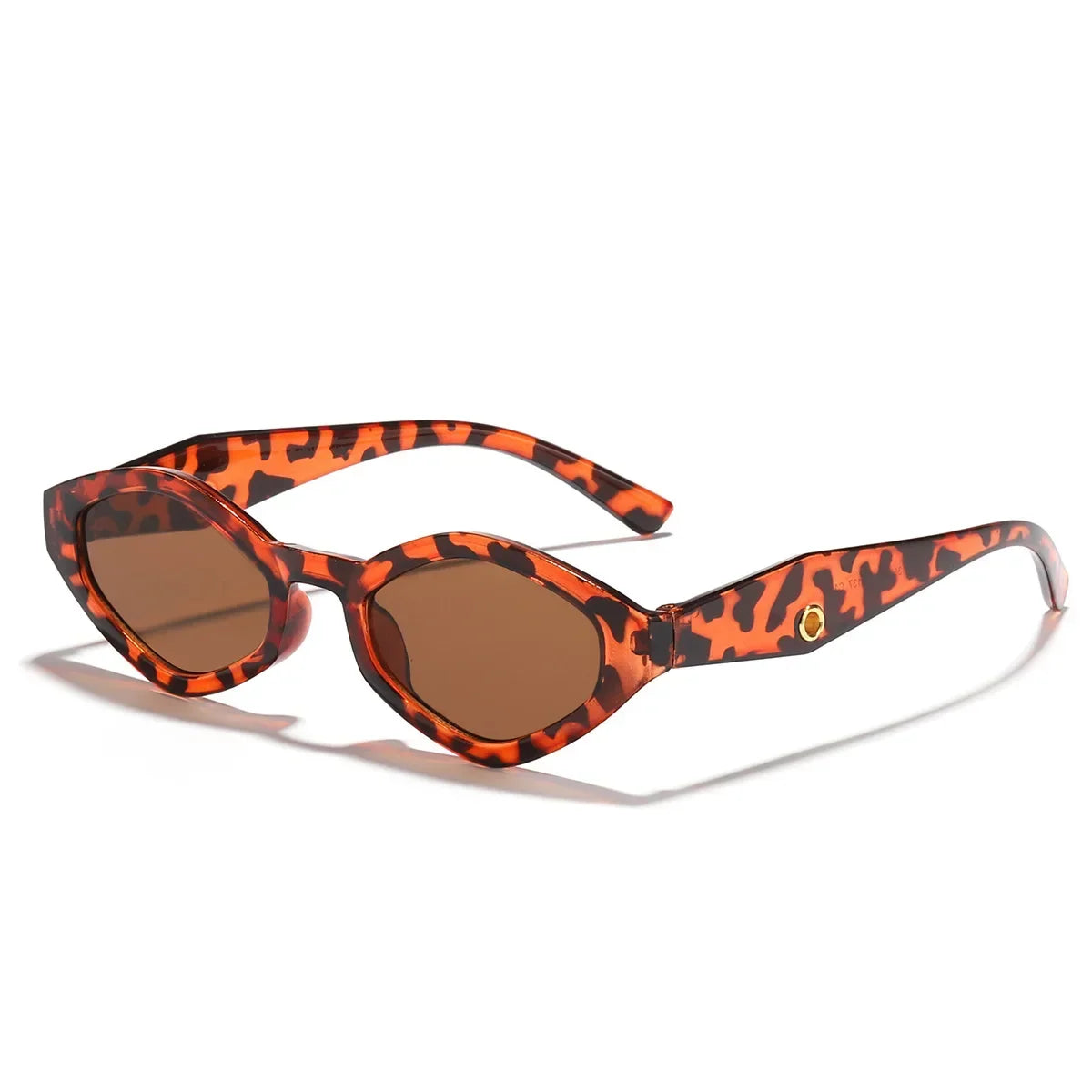Unisex Fashion Retro Cat Eye Sunglasses Luxury Brand Men's Fashion Goggles Trendy Outdoor Driving Travel UV400 Sunglasses
