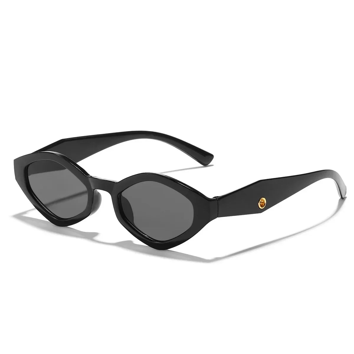 Unisex Fashion Retro Cat Eye Sunglasses Luxury Brand Men's Fashion Goggles Trendy Outdoor Driving Travel UV400 Sunglasses