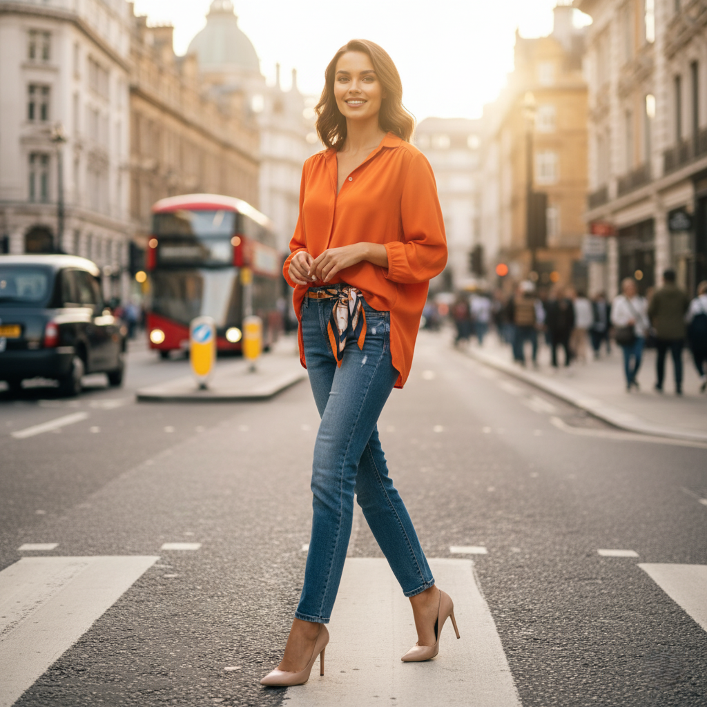 Urban Nautical Elegance Scarf