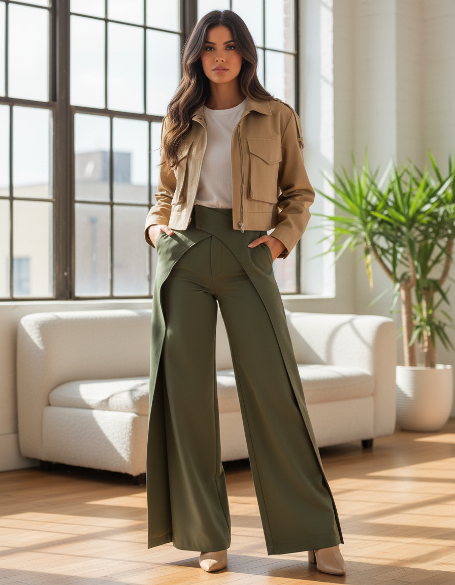 Utility Cropped Field Jacket