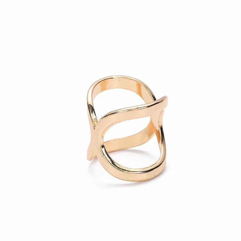 1pcs Multi Purpose Fashion Cross Three Ring Scarf Buckle Hollow Simple Scarf Buckle X-shaped Scarf Shawl Buckle 2022 New
