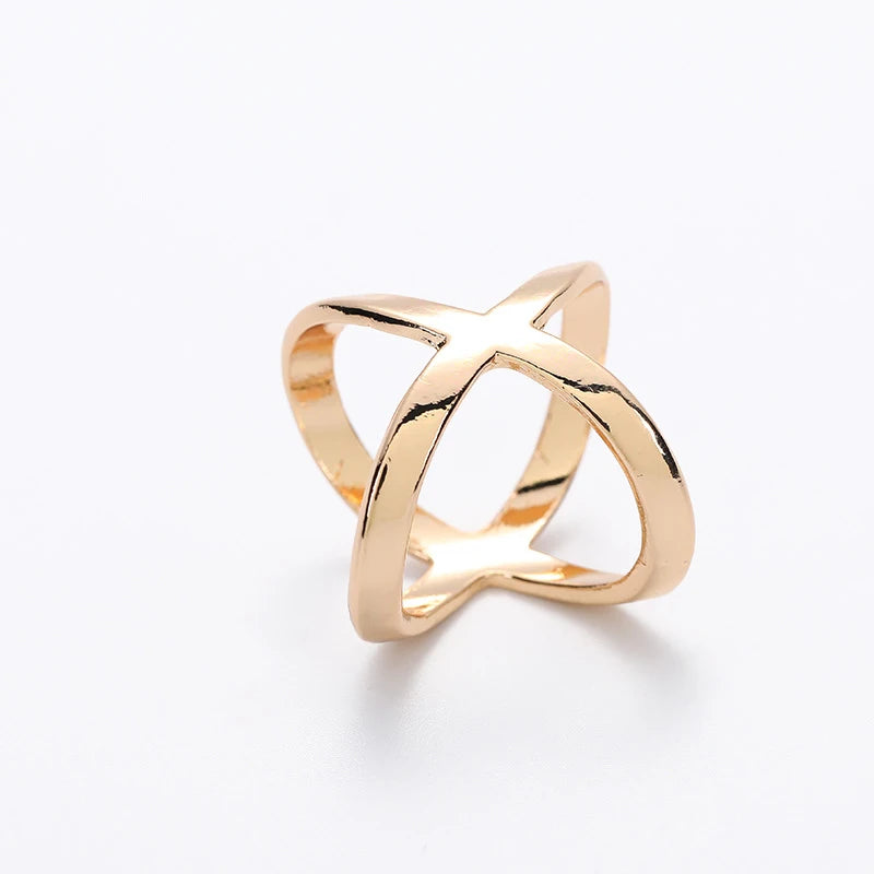 1pcs Multi Purpose Fashion Cross Three Ring Scarf Buckle Hollow Simple Scarf Buckle X-shaped Scarf Shawl Buckle 2022 New