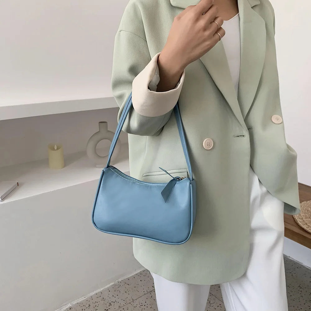 Retro Totes Bags For Women 2021 Trendy Vintage Shoulder Handbag Female Small Underarm Bags Casual Retro Mini Crossbody Bags