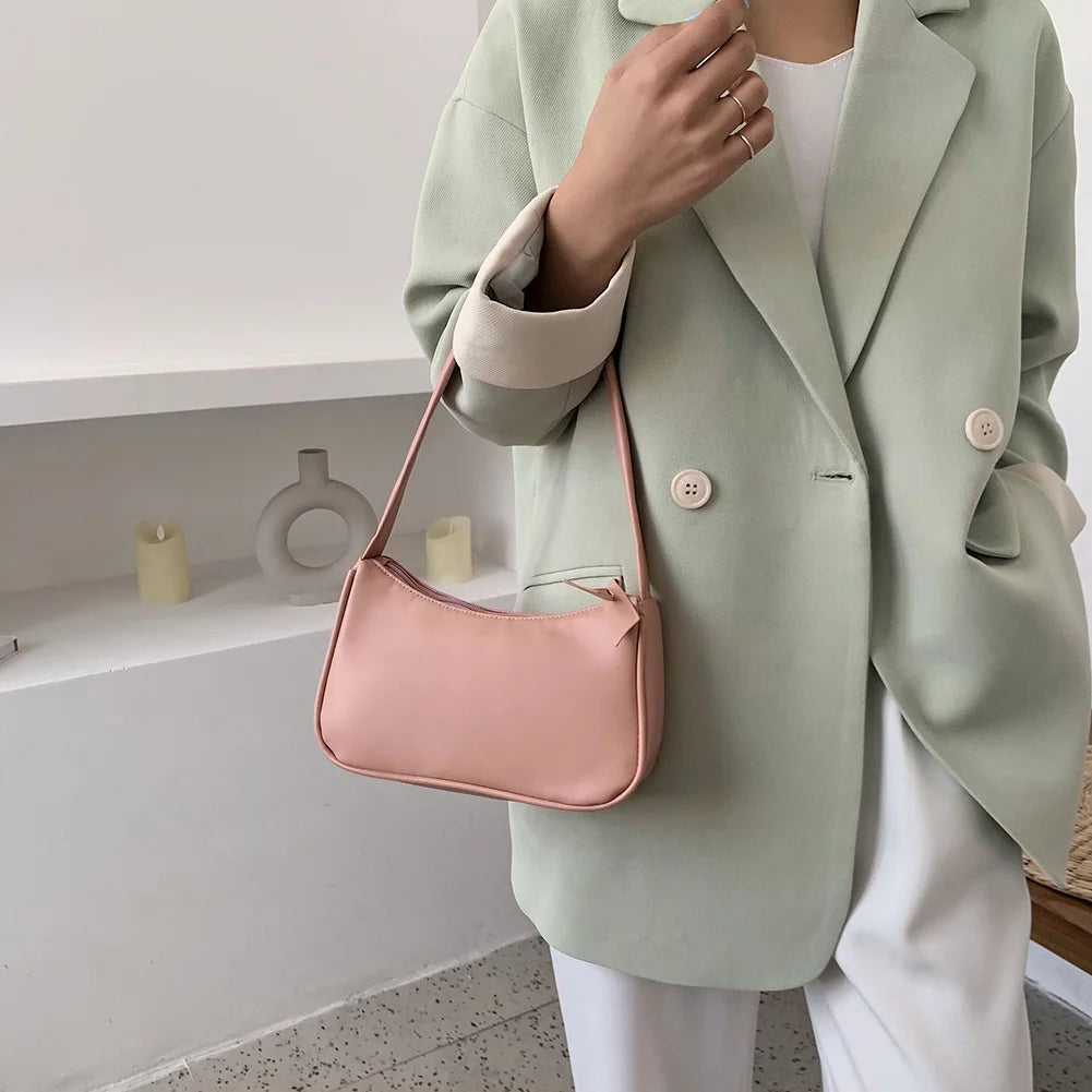 Retro Totes Bags For Women 2021 Trendy Vintage Shoulder Handbag Female Small Underarm Bags Casual Retro Mini Crossbody Bags