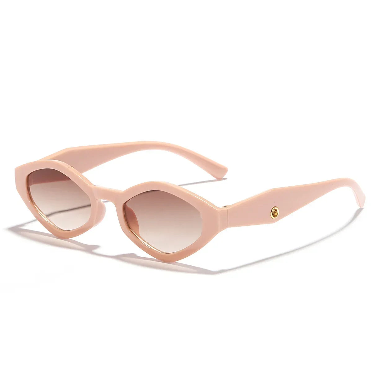 Unisex Fashion Retro Cat Eye Sunglasses Luxury Brand Men's Fashion Goggles Trendy Outdoor Driving Travel UV400 Sunglasses