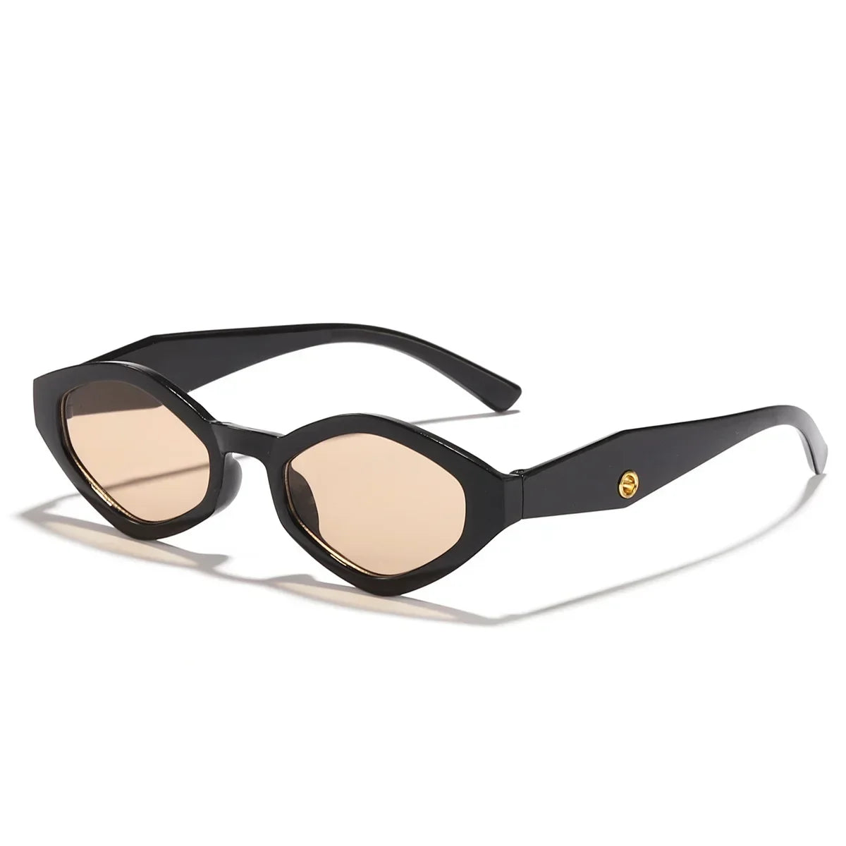 Unisex Fashion Retro Cat Eye Sunglasses Luxury Brand Men's Fashion Goggles Trendy Outdoor Driving Travel UV400 Sunglasses