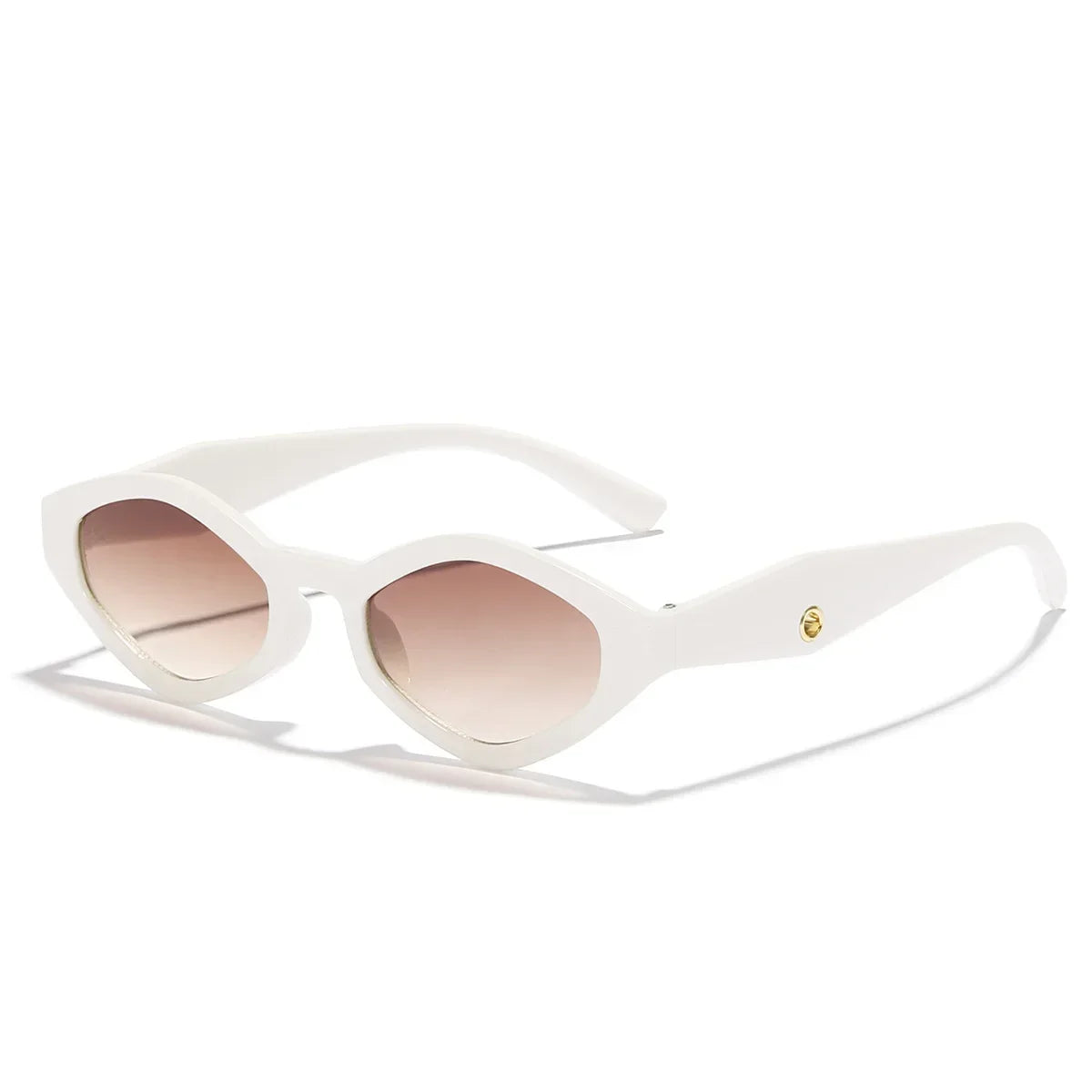 Unisex Fashion Retro Cat Eye Sunglasses Luxury Brand Men's Fashion Goggles Trendy Outdoor Driving Travel UV400 Sunglasses
