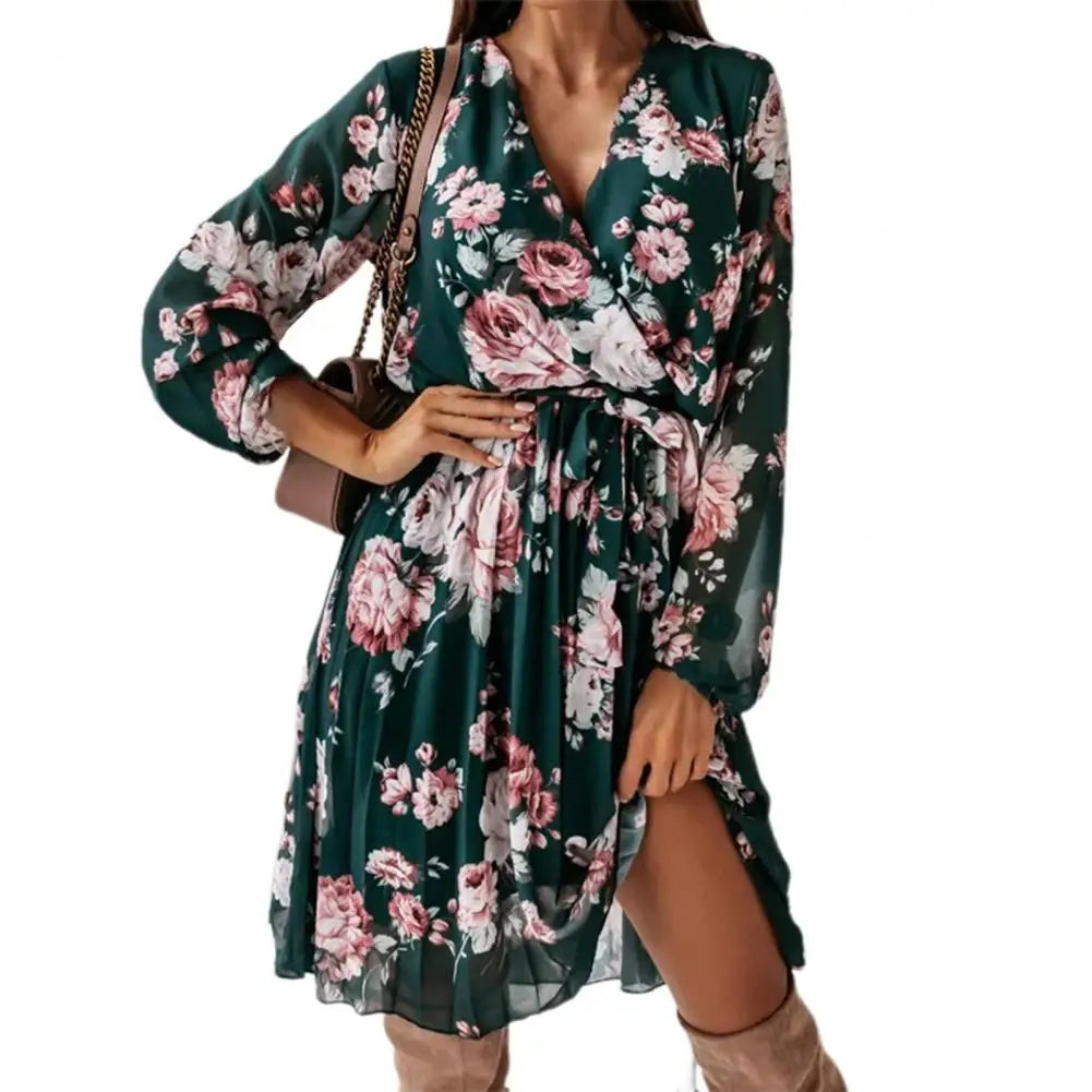 2023 Summer Denim Dress Women Limitation Cowboy V-Neck Short Sleeve Dress Fashion Women Loose Denim Dress Dropshipping
