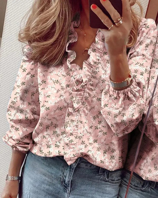 Women's Long Sve Pleated irt Casual Sle Loose Fit Regular Length irt New Arrival from Other Brand 00% Other Material